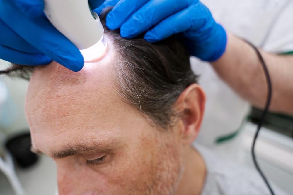 Laser-assisted PRP hair treatment for hair regrowth in Allen TX