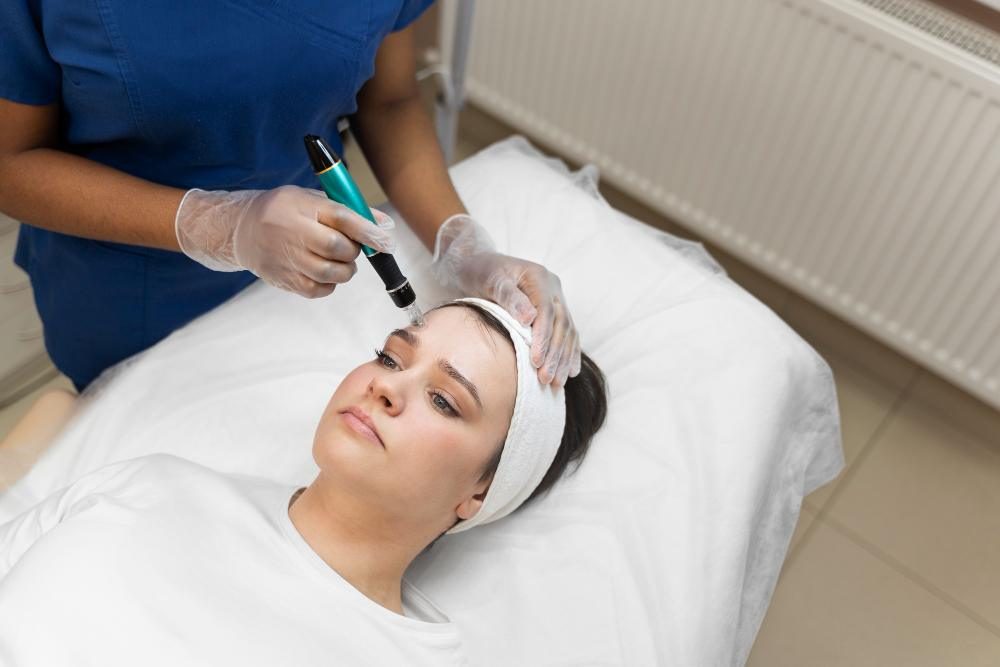 MOXI laser and microneedling combination treatment for enhanced skin renewal in Allen, TX